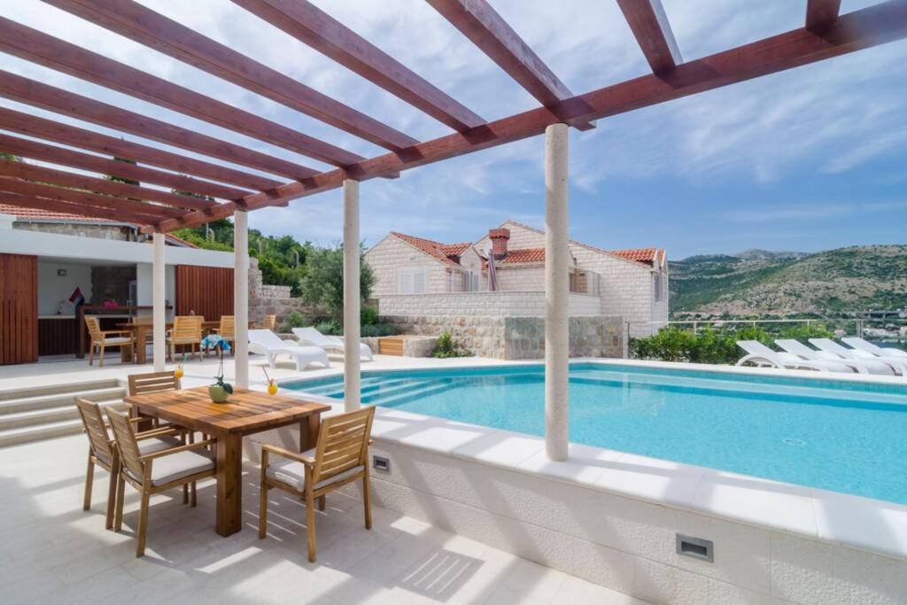 Modern Villa With Swimming Pool - Penthouse Dubrovnik Exterior photo